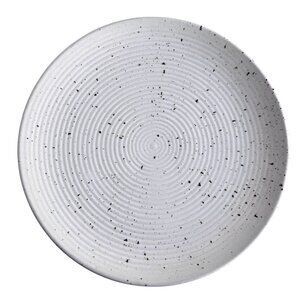 SUGARBOO & CO Ribbed Speckled Dinner Plate 11.5”